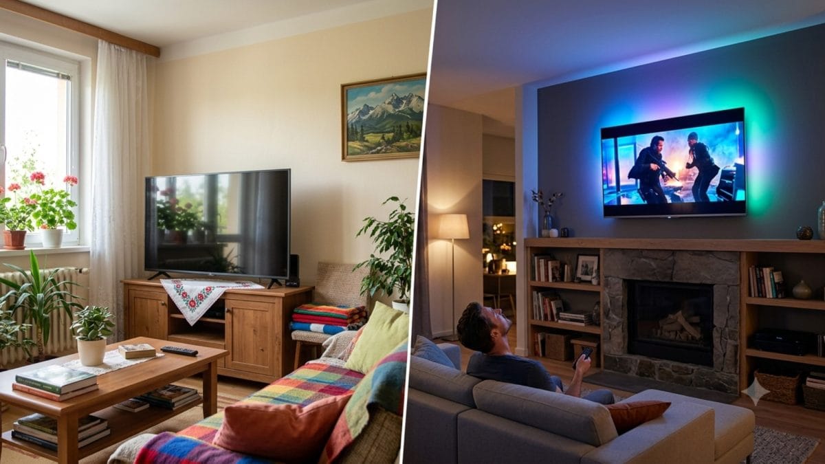 Väčšina Slovákov má doma televízor na nesprávnom mieste. Zabúdajú na fyziku obrazu telky na nesprávnych miestach