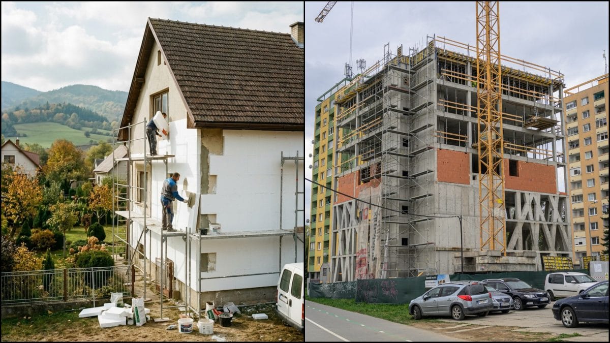 zateplenie domu a bytovky