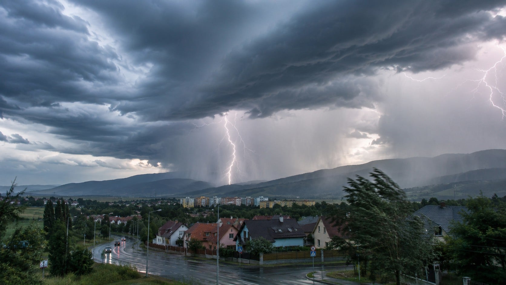 Búrka na Slovensku