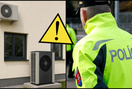 Klimatizácie a tepelné čerpadlo, policajt