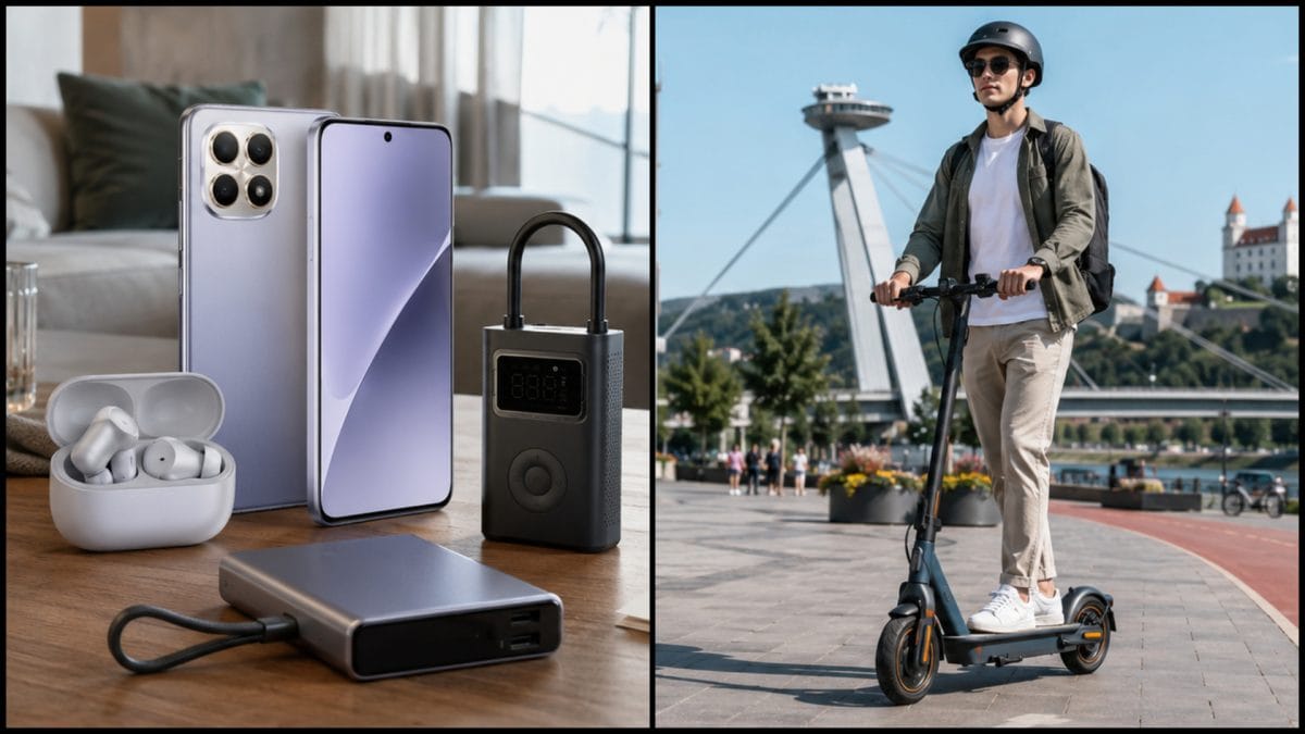 Xiaomi spustilo Slovákom veľké letné zľavy. K mobilom pridáva kolobežku a ceny zrazilo až o 150 € Xiaomi zľavy mobil kolobežka slúchadlá
