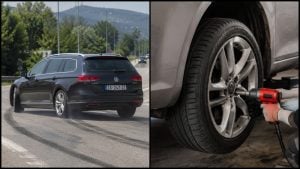 šmik na ceste Slovensko výmena pneumatík