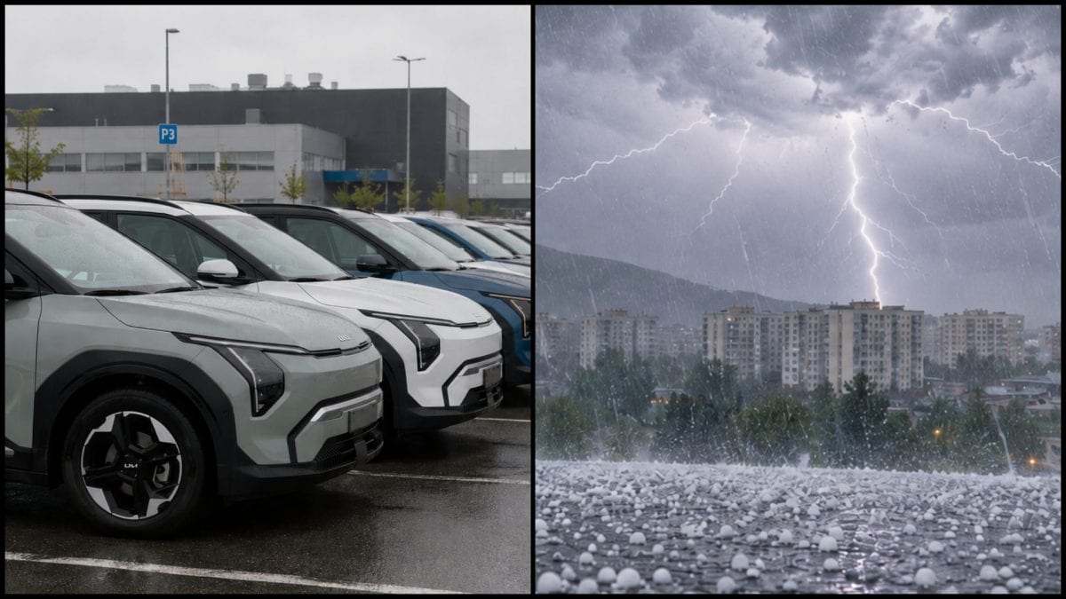 Kia autá slovensko silná búrka žilina