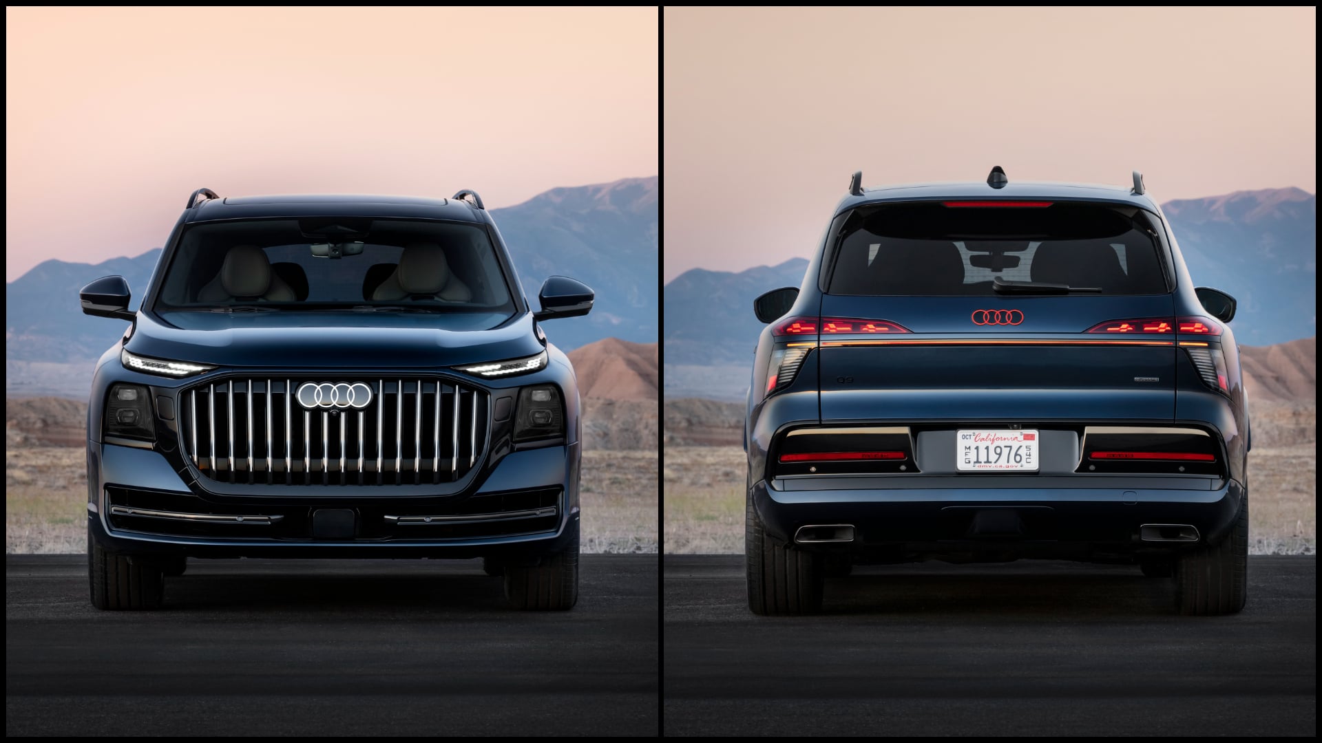 Audi Q9 TDI nové luxusné auto z oboch strán