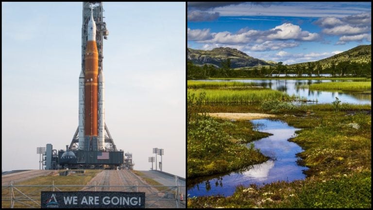 NASA štartuje raketu a ohrozená príroda