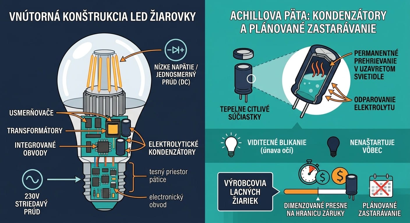 LED žiarovka vysvetlená