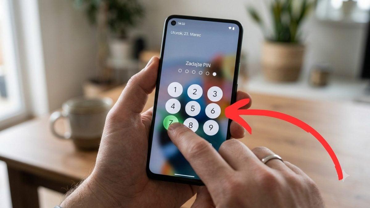 PIN kód Android