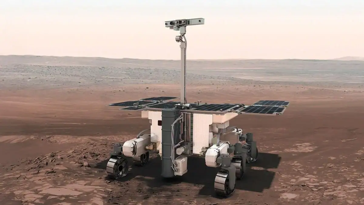 Európsky rover Rosalind Franklin na povrchu Marsu hľadá stopy starého života