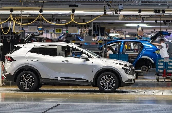 Závod Kia Motors pri Žiline na Slovensku