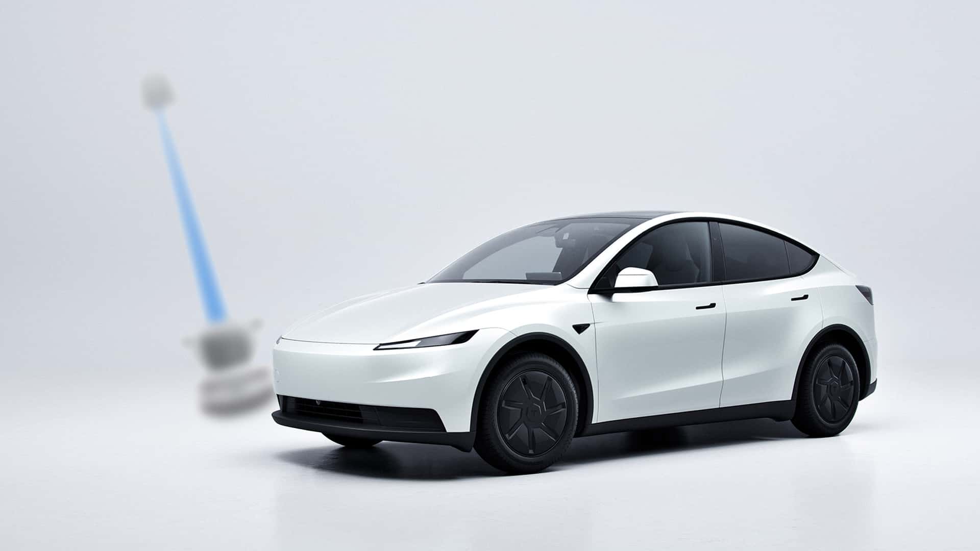 Tesla Model Y FSD visualization