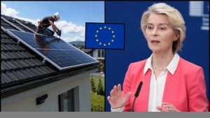 Fotovoltika EÚ Ursula Von der Leyen