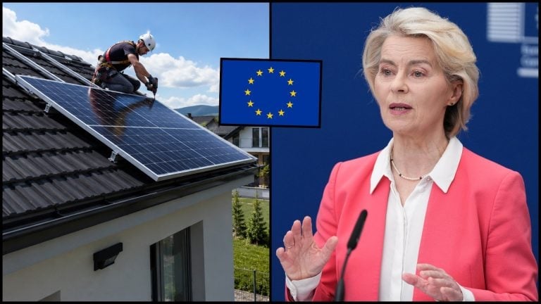 Fotovoltika EÚ Ursula Von der Leyen