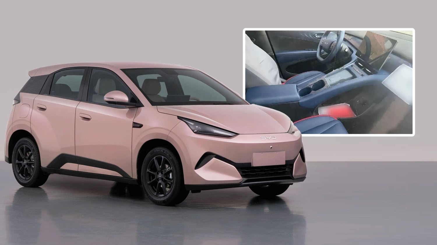 BYD Seagull prechádza veľkou zmenou: Vnútorné priestory ukazujú nový dizajn