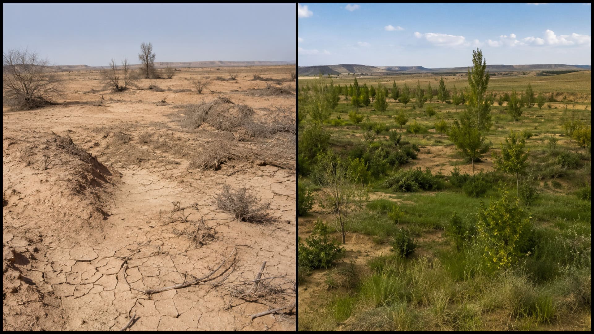 Vysychanie súše a zmena klimatických podmienok