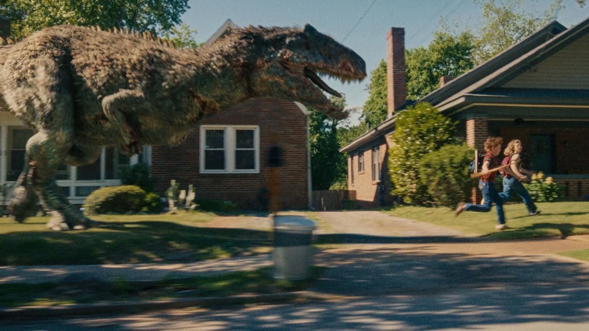 Na konci Oak Street dinosaurus