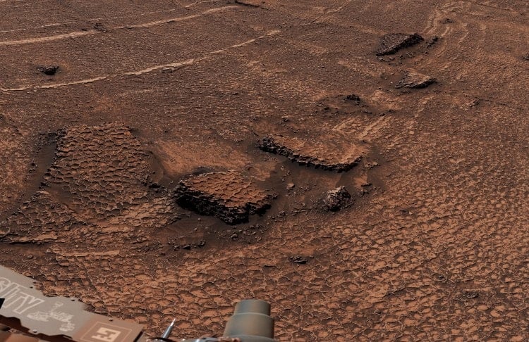 Záhadné vzorce na Marse: Curiosity objavilo masívne pole zvláštnych útvarov