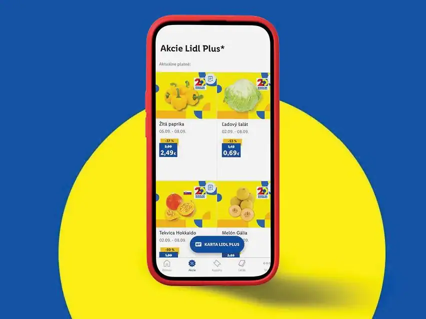 lidl plus aplikácia