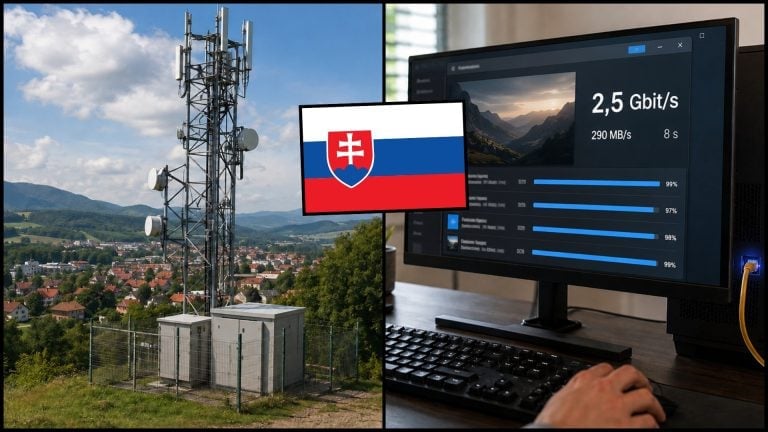 Vysielač a rýchly internet na Slovensku