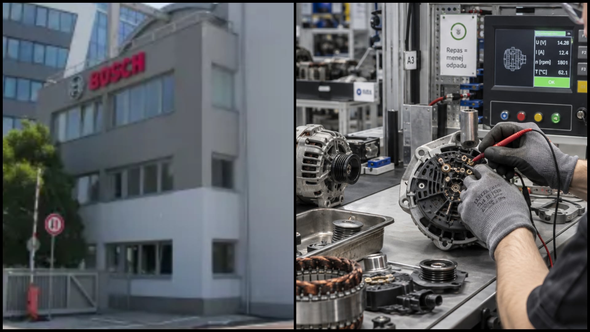 Bosch automobilový závod na Slovensku končí