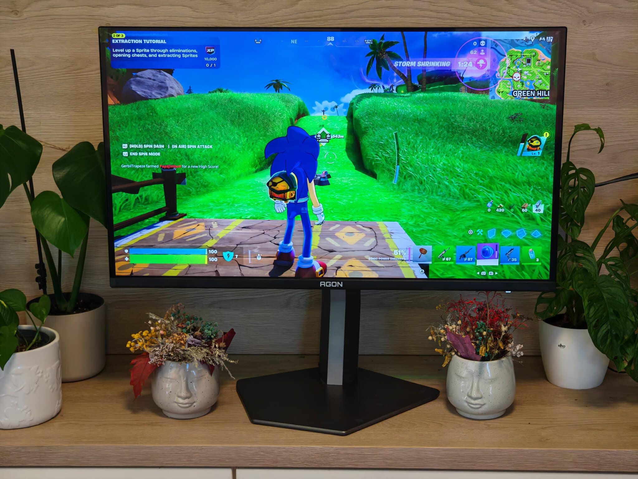 herná obrazovka recenzia Fortnite