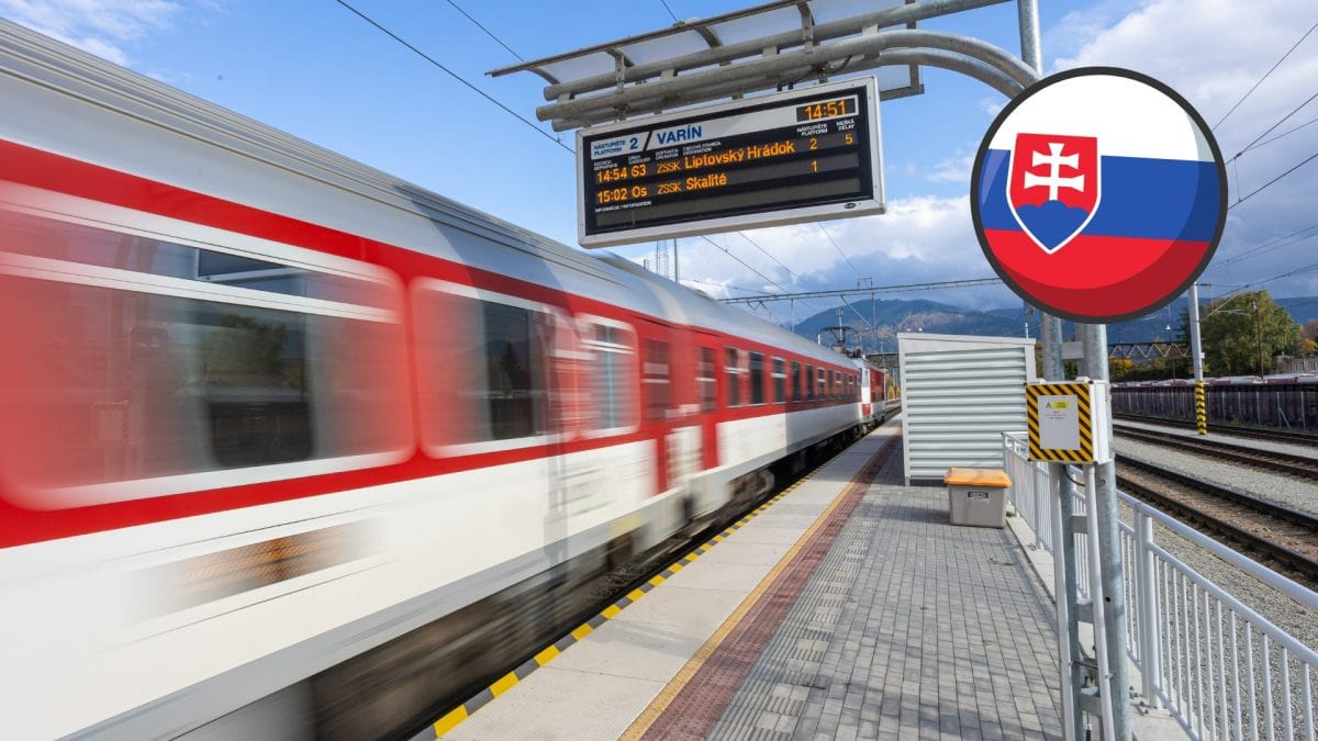 vlak slovensko