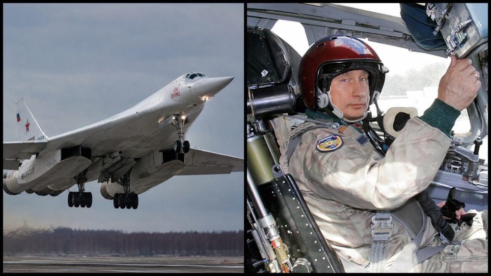 Tu-160 bombardér, pilot