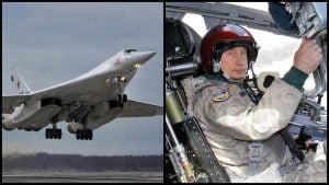 Tu-160 bombardér, pilot