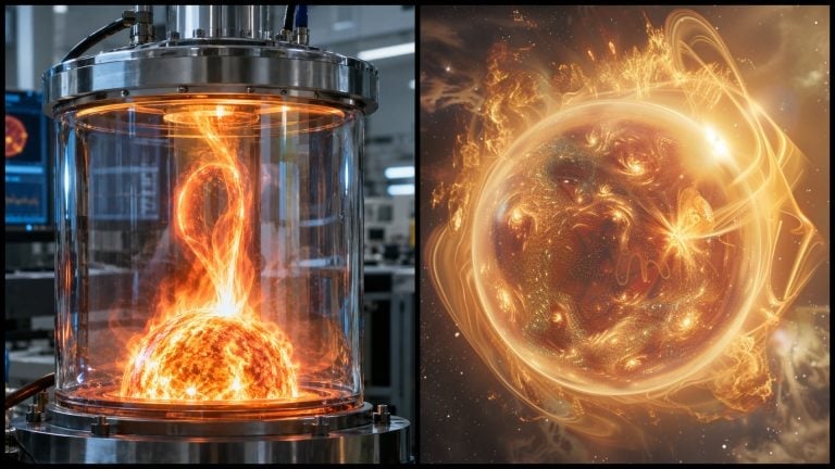 Slnečná erupcia, laboratórium