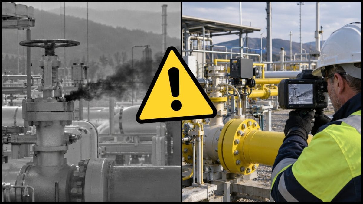 Únik metánu s plynových zariadení na Slovensku