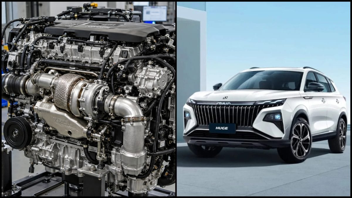 Číňania vytiahli spaľovací motor novej generácie. Dvojliter dosiahol rekordnú účinnosť až 45,5 % Dongfeng revolučný motor