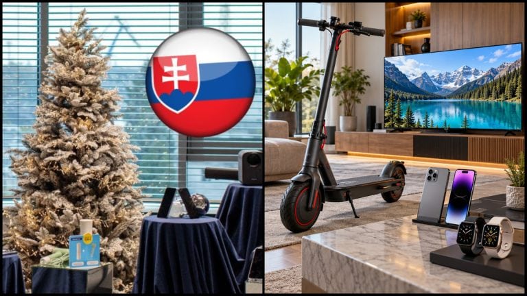 Vianočná ponuka operátora a kolobežka, TV, mobily aj slúchadlá
