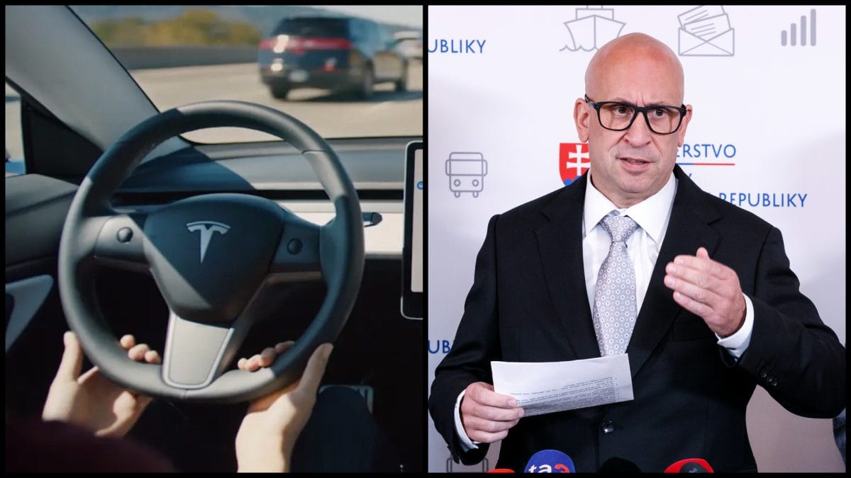 Autonómne riadenie Tesly dostalo na Slovensku zelenú. Toto by si mal vedieť pred prvou jazdou Tesla, minister dopravy Jozef Ráž.