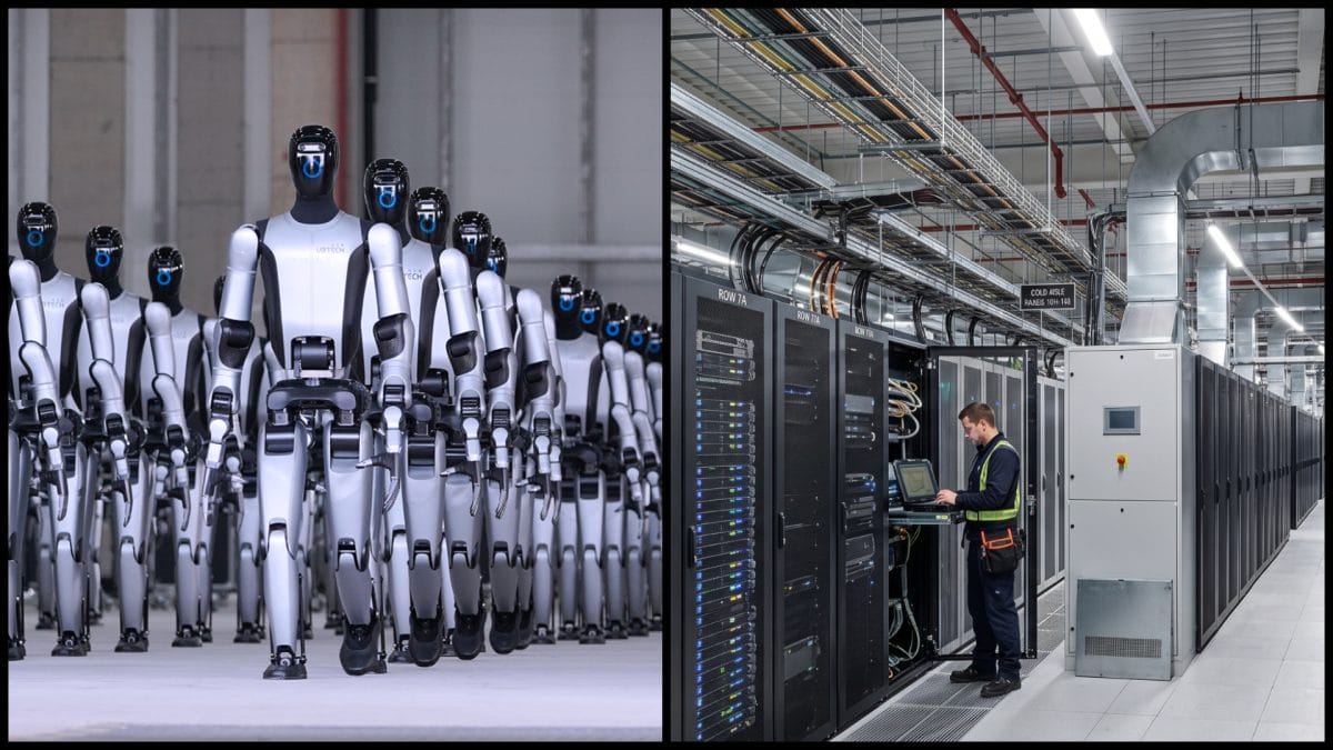 Humanoidný robot, dátové centrum