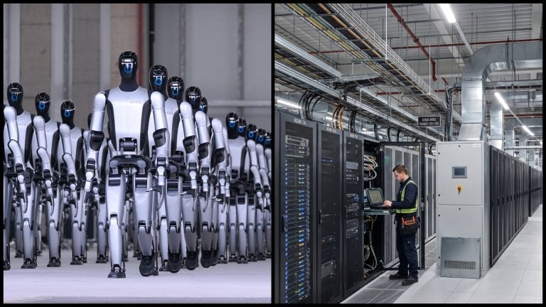 Humanoidný robot, dátové centrum